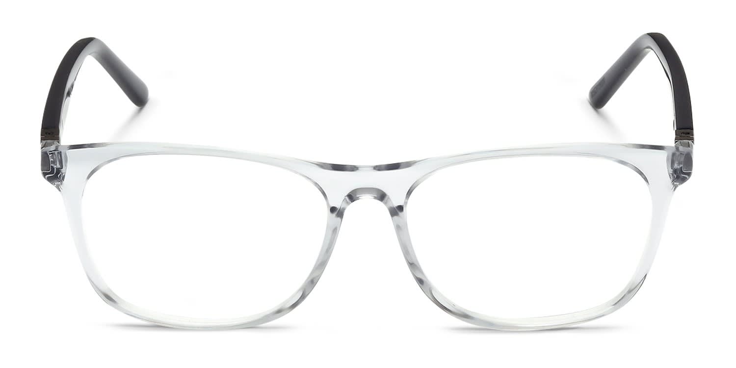 Adidas OR5076 Gray, Clear Prescription Eyeglasses