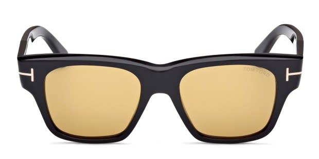 Tom Ford TF1280 Caine-02 Black Prescription Sunglasses
