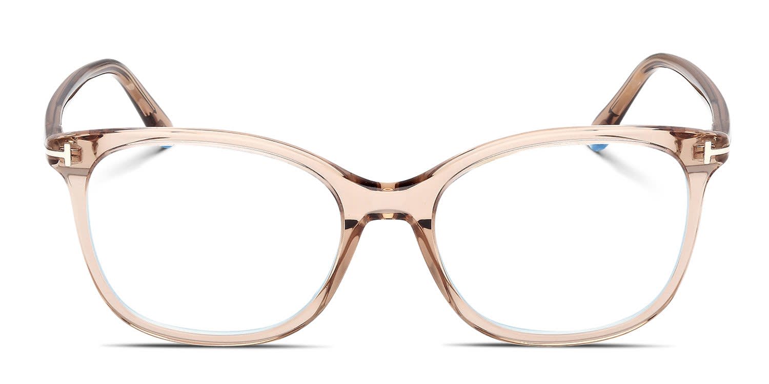 Tom Ford FT6089-B Brown glasses - Brown - Frontal View