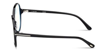 Tom Ford FT6090-B Black glasses - Black - Side View
