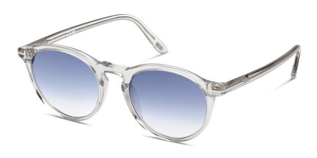 Tom Ford Chrome Gray Frame Sunglasses Tom Ford Buckley Sunglasses FT0906 Gray 56-17-145mm With  main image 2