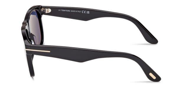 Tom Ford TF1284 Marlon-02 Black Prescription Sunglasses