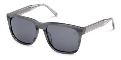 Timberland TB00059 Blue, Brown, Gray glasses - Blue / Brown / Gray - Angle View