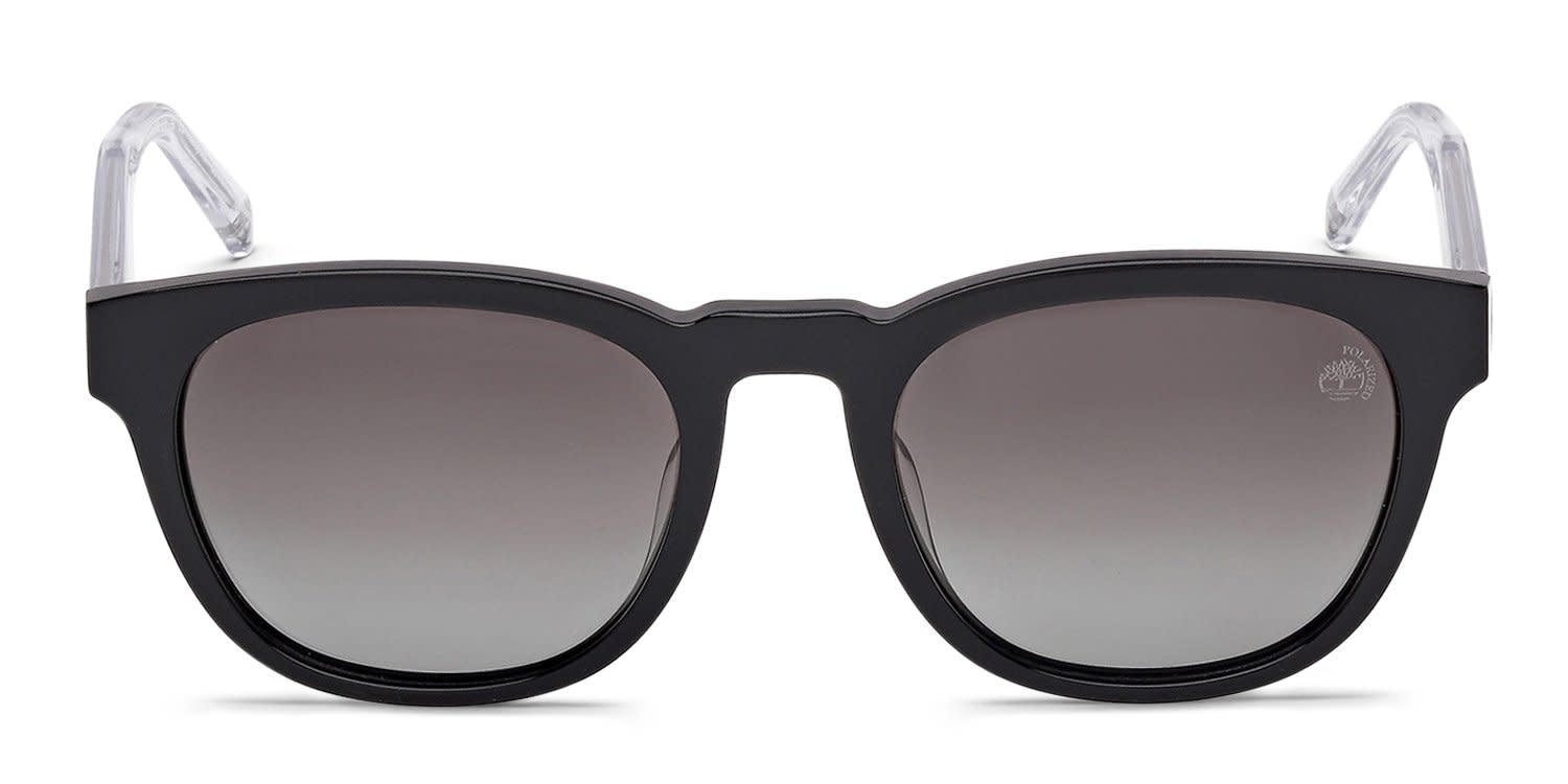 Timberland TB00060 Black, Gray glasses - Black / Gray - Frontal View