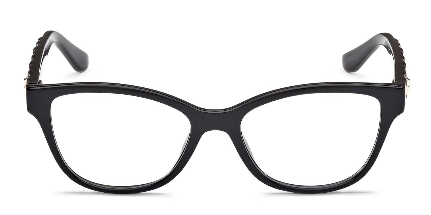 Guess GU50307 Black glasses - Black - Frontal View