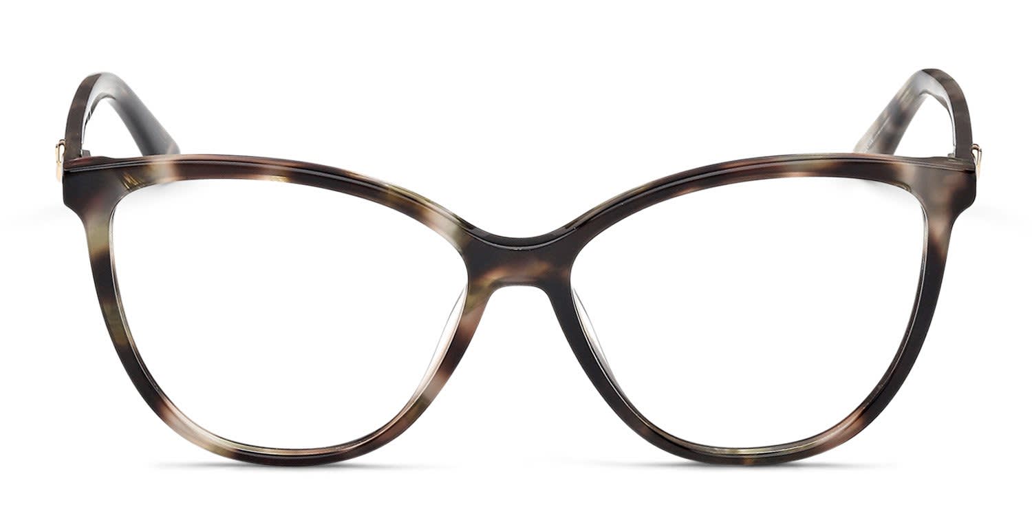 Guess GU50311 Green glasses - Green - Frontal View