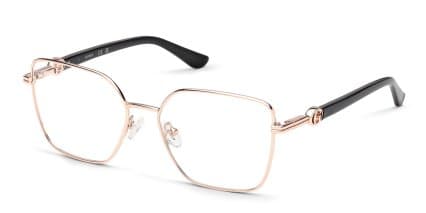 Guess GU50313 Pink, Gold glasses - Pink / Gold - Angle View