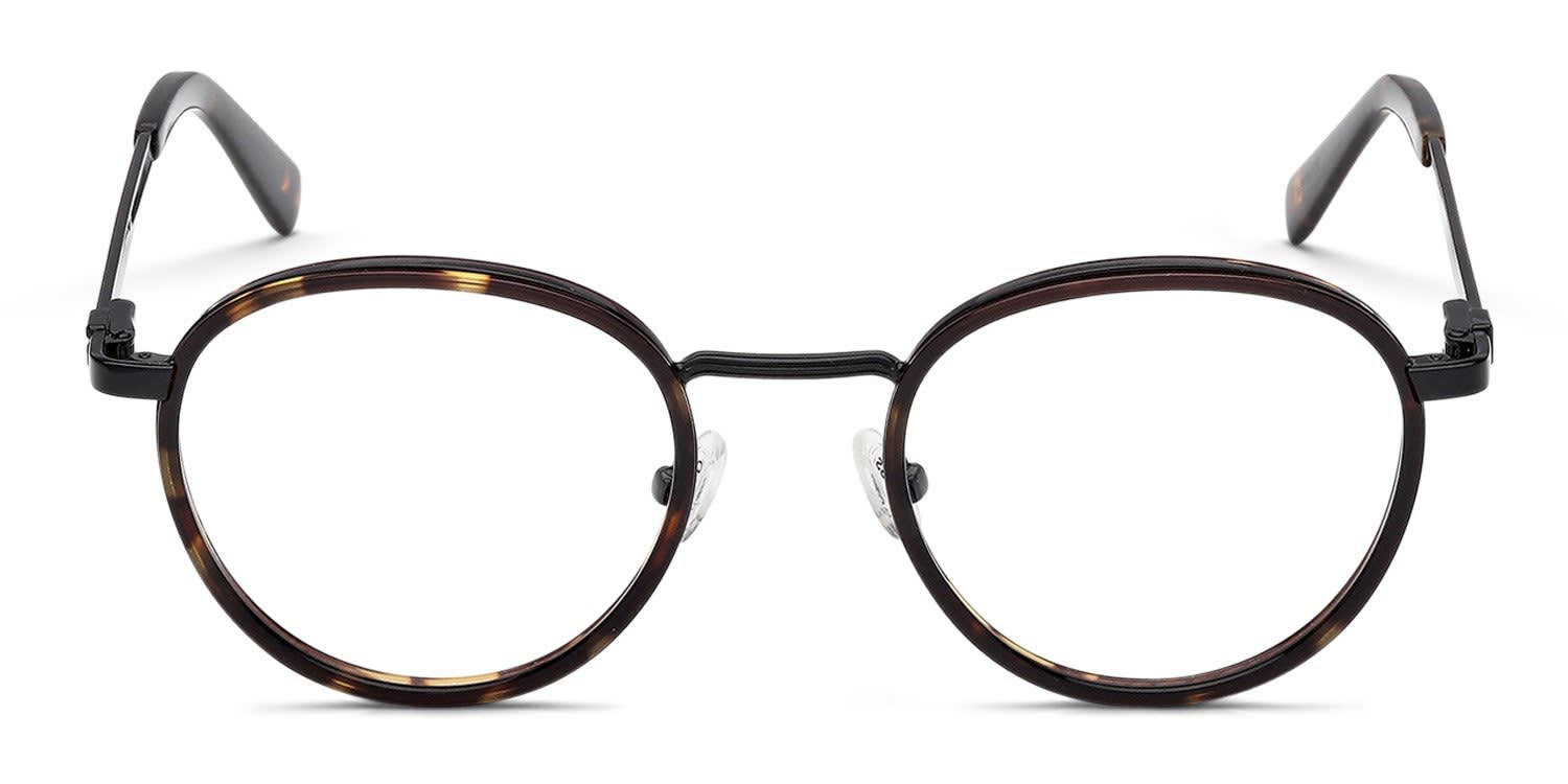 GUESS Women\'s Black and Tortoise Optical Glasses Guess GU50233 Tortoise Prescription Eyeglasses main image 2