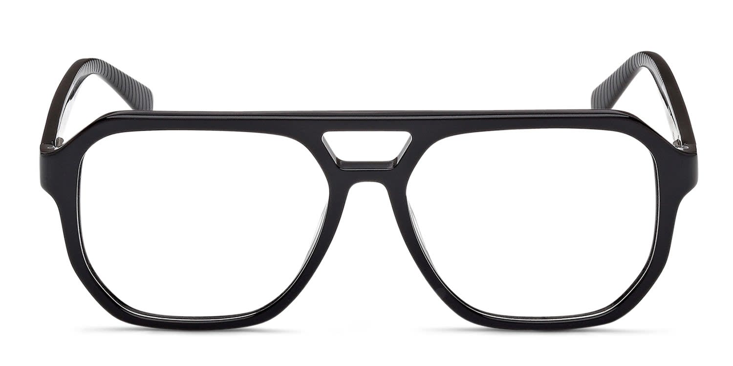 Guess GU50327 Black glasses - Black - Frontal View