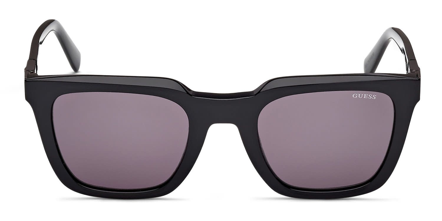 Guess GU00279 Black, Gray glasses - Black / Gray - Frontal View
