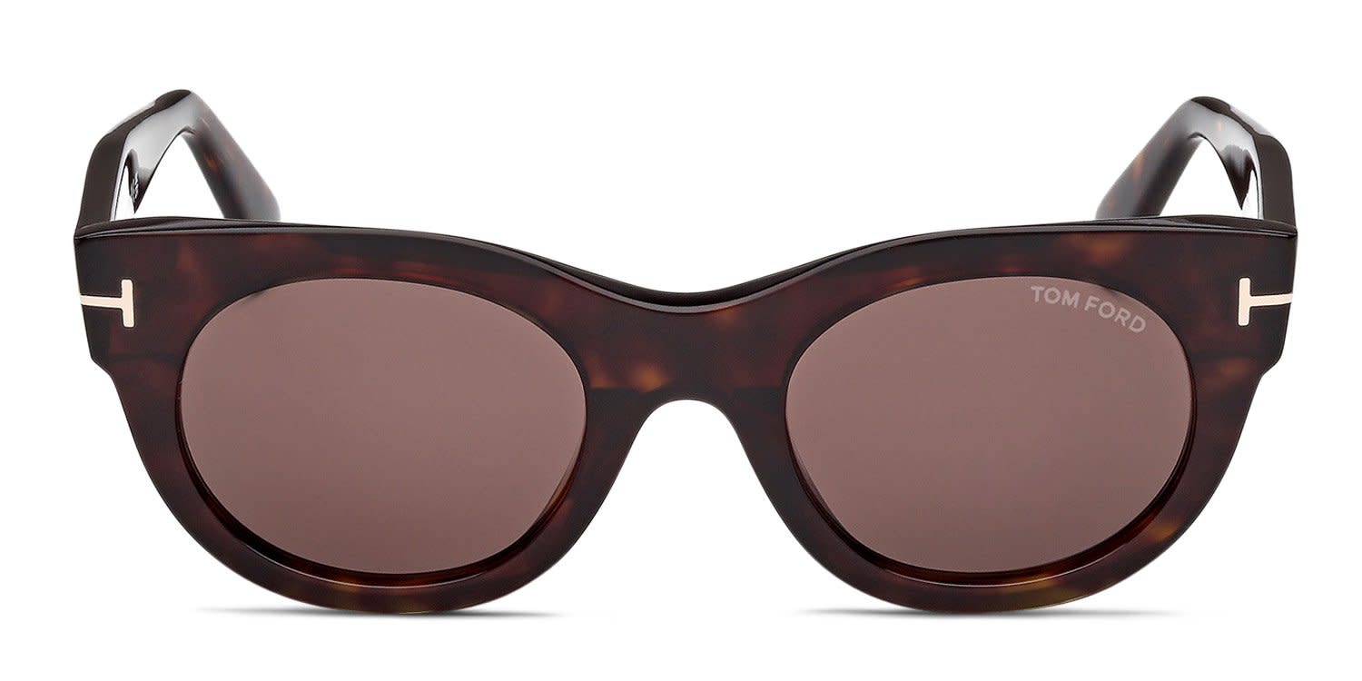 Tom Ford FT1315 Tortoise, Brown glasses - Tortoise / Brown - Frontal View