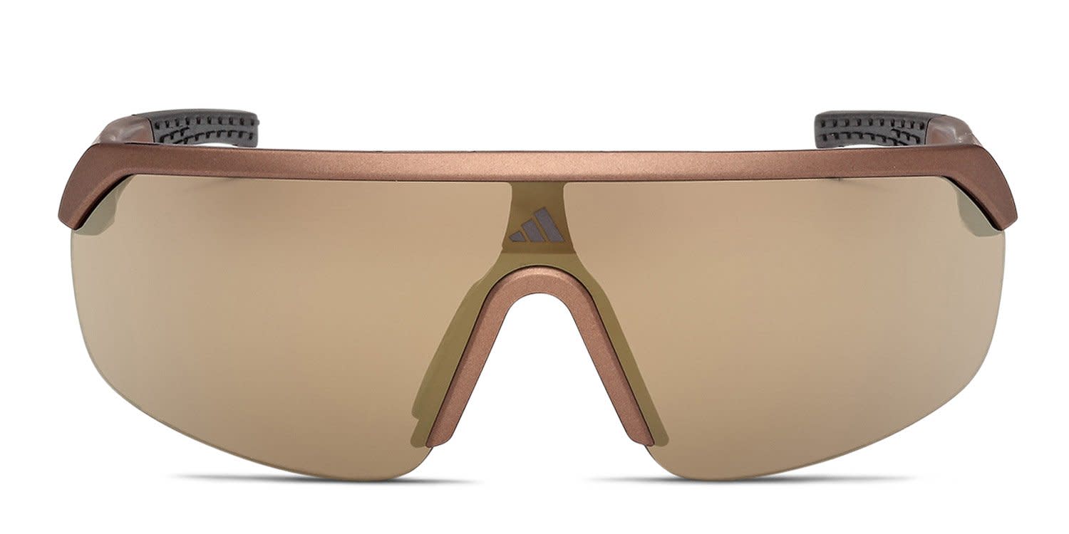 Adidas SP0109 Brown glasses - Brown - Frontal View