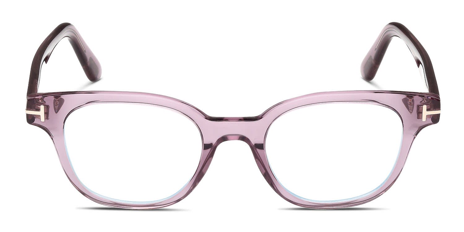 Tom Ford FT6130-B Purple glasses - Purple - Frontal View