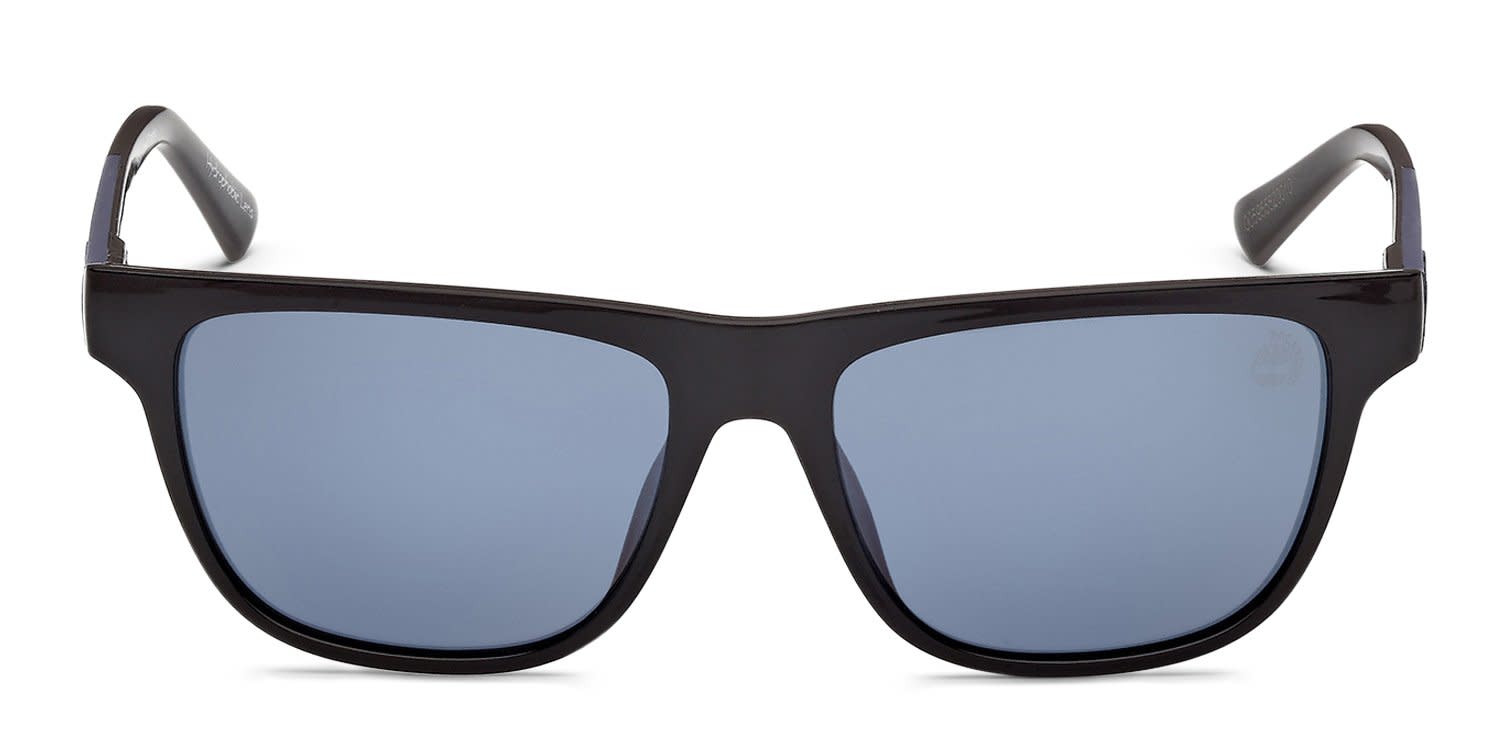 Timberland TB00069 Black, Blue glasses - Black / Blue - Frontal View