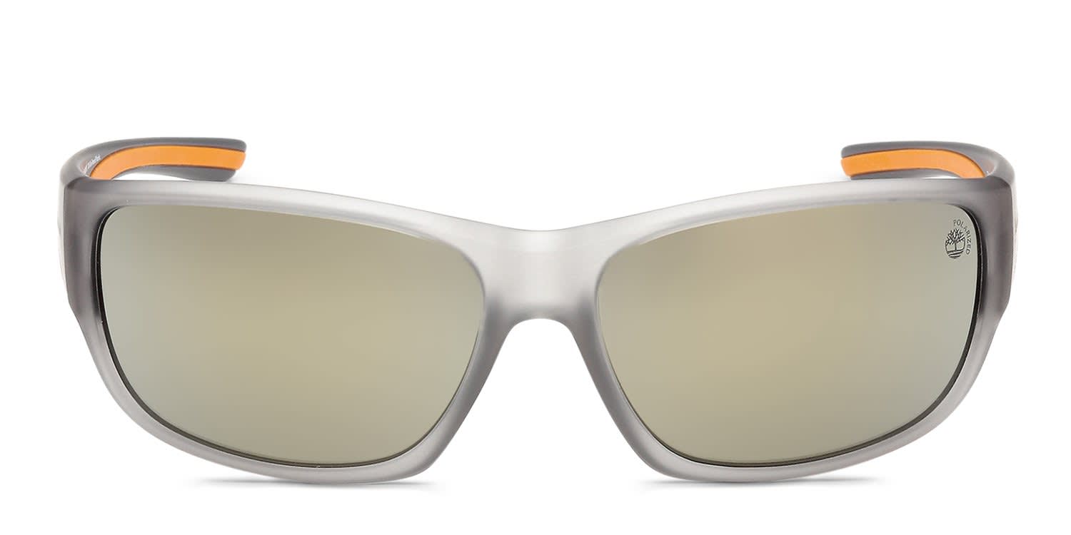 Timberland TB00084 Gray, Brown glasses - Gray / Brown - Frontal View