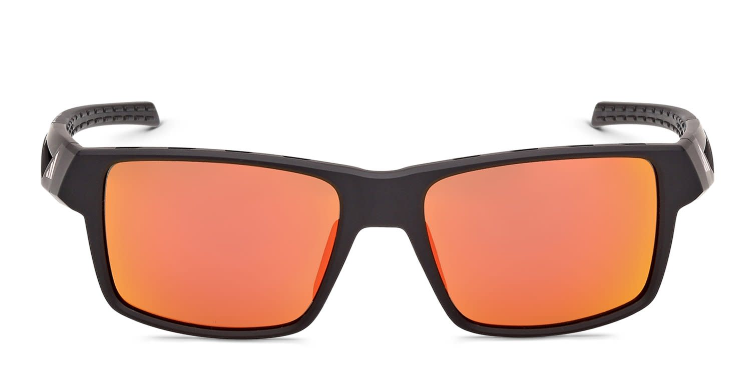 Adidas OR0067 Gray/Black/Red Prescription Sunglasses