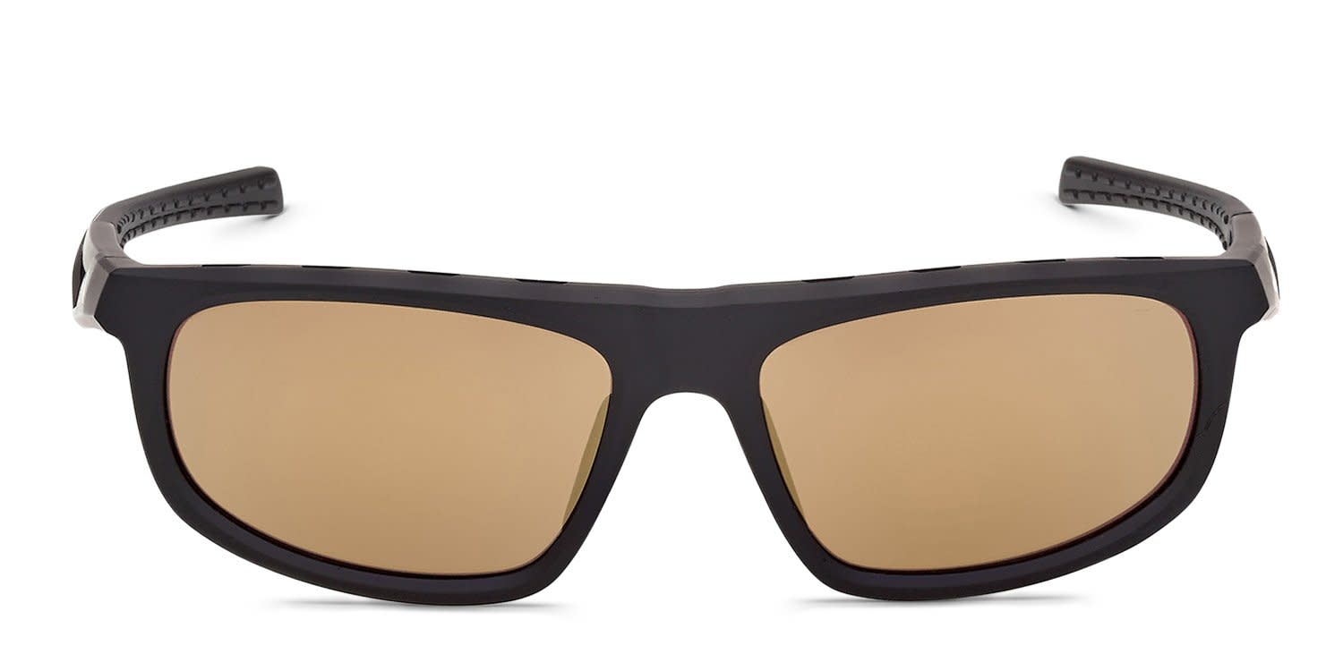 Adidas SP0126 Dromeas Black, Brown glasses - Black / Brown - Frontal View