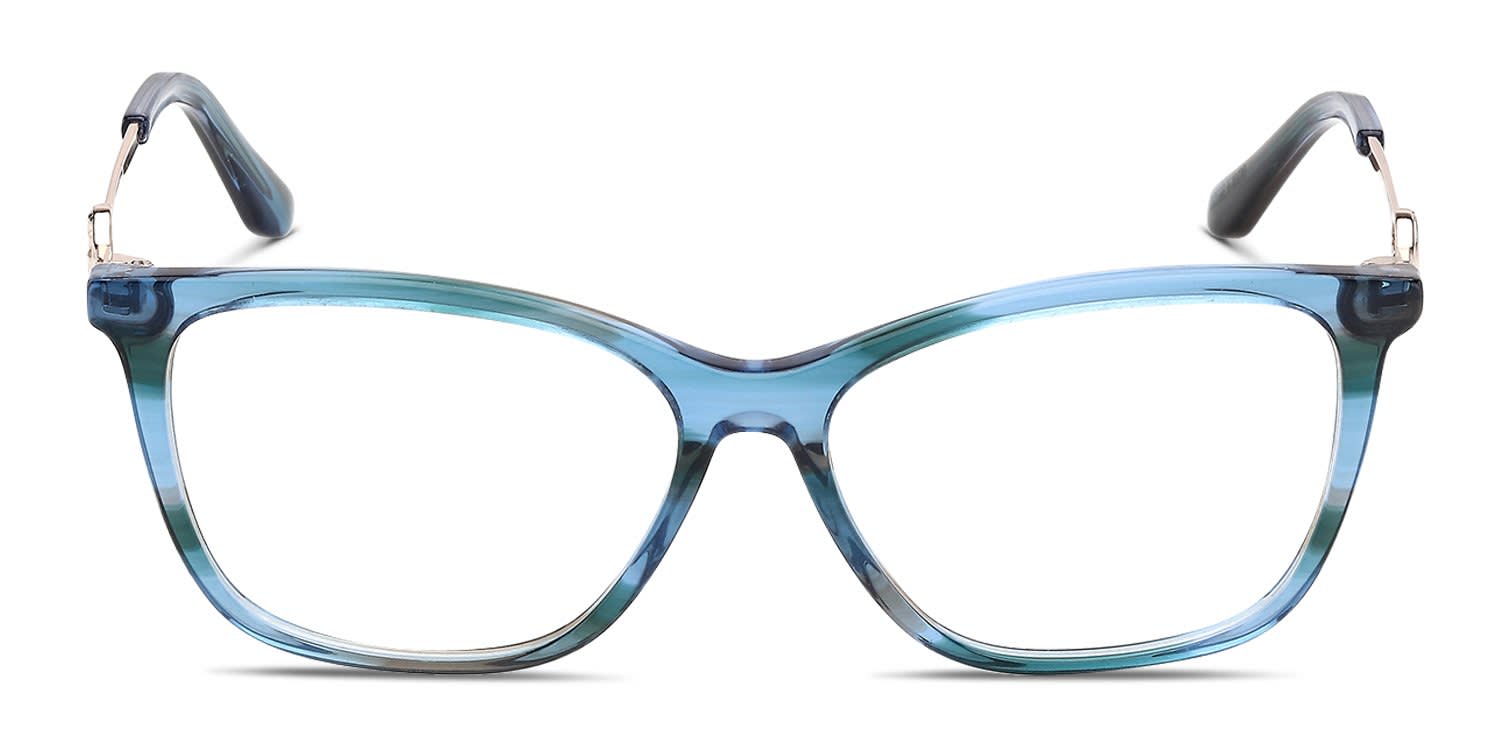 NWT Guess GU2937-N-V-005-54 Blue Square 54mm Eyeglasses 889214441157_p1_v_a7ae18f5-  main image 3