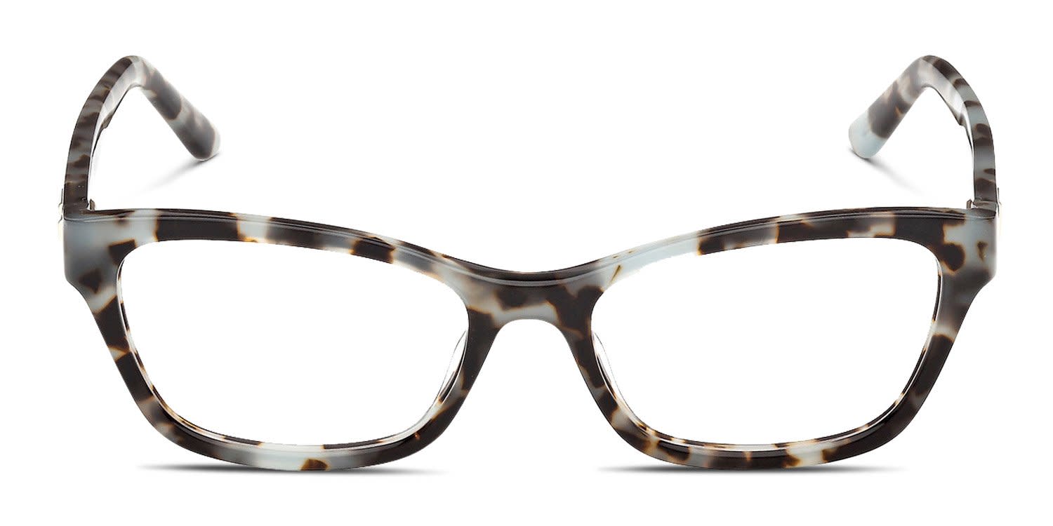 Guess GU50353 Tortoise, Blue glasses - Tortoise / Blue - Frontal View