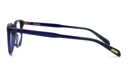 Toms Kelsey Blue glasses - Blue - Side View