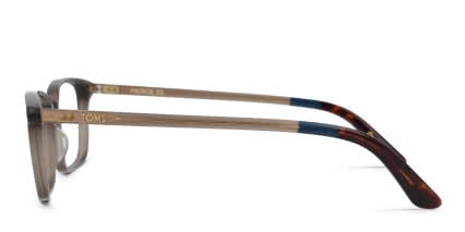 Toms Pierce 55 Brown glasses - Brown - Side View