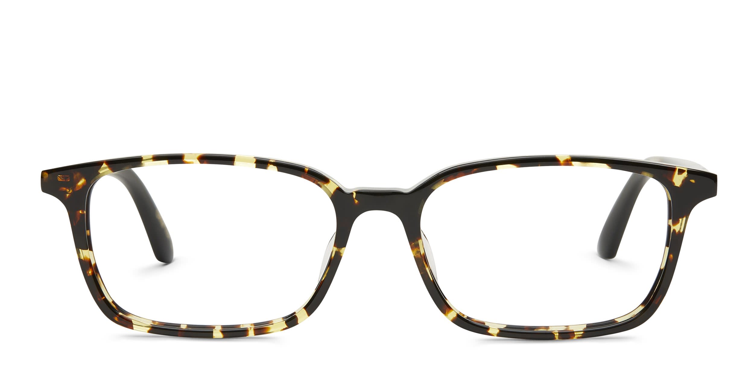 Toms Pierce 55 Tortoise, Yellow glasses - Tortoise / Yellow - Frontal View