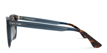 Toms Fitzpatrick Blue glasses - Blue - Side View