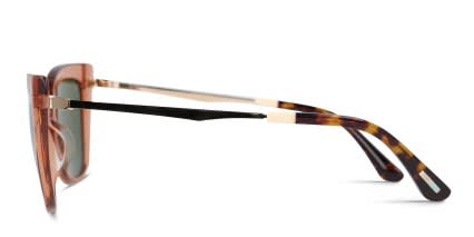 Toms Sophia Brown glasses - Brown - Side View