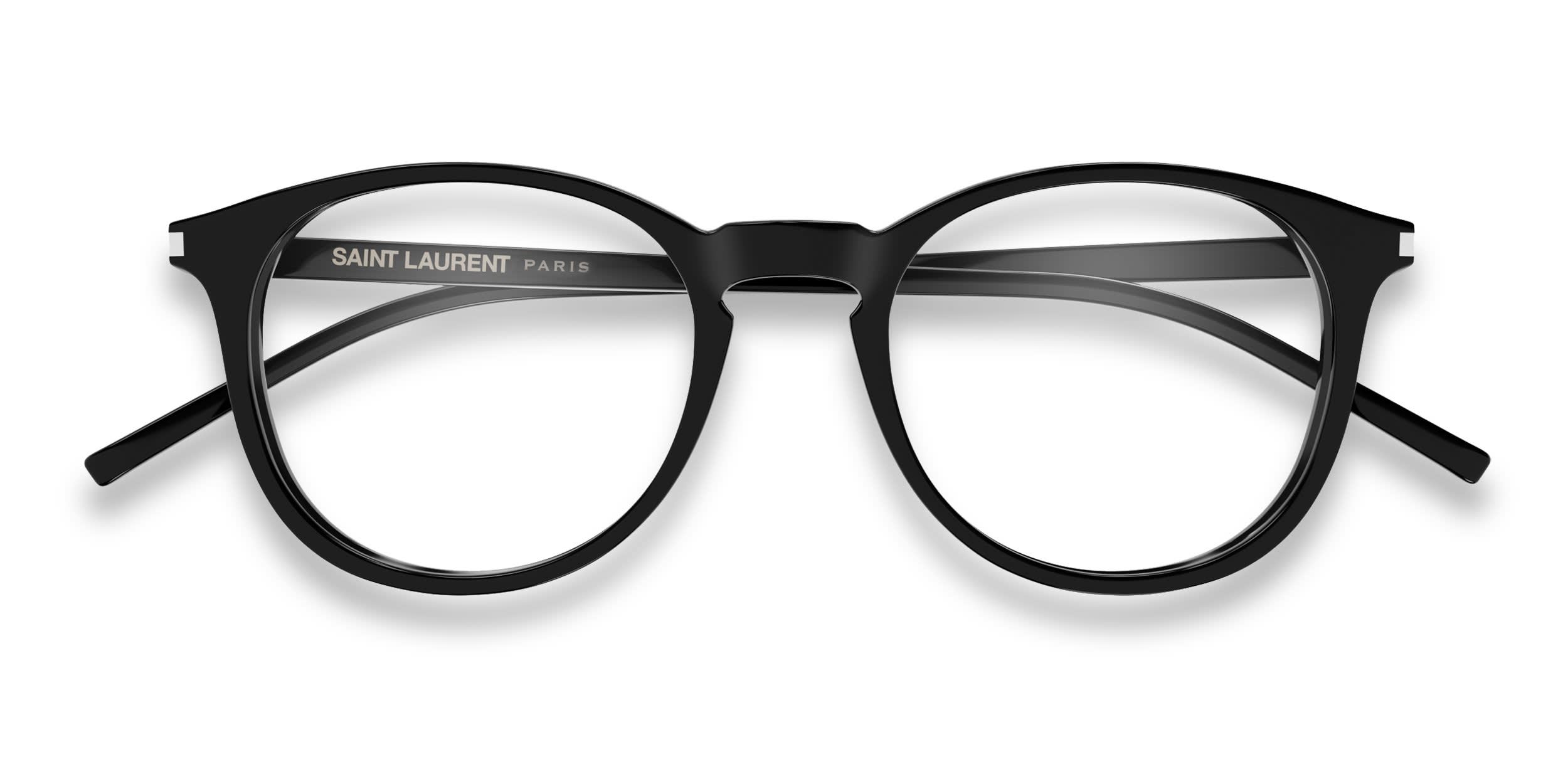 Saint Laurent SL106 Black glasses - Black - Frontal View