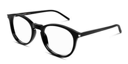 Saint Laurent SL106 Black glasses - Black - Angle View