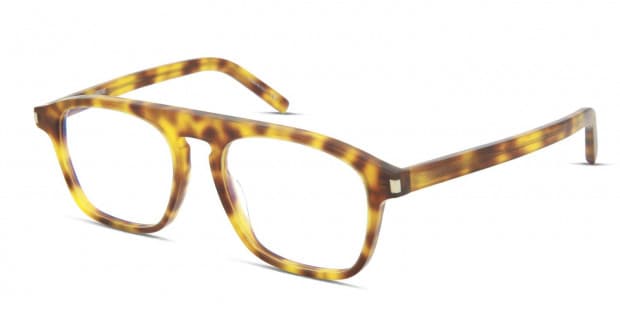 ◆Saint Laurent◆ SL157 010 52 888290916705 Saint Laurent SL 157 Tortoise/Yellow Eyeglasses | Includes
