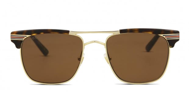 Gucci gg0287s sunglasses black sale