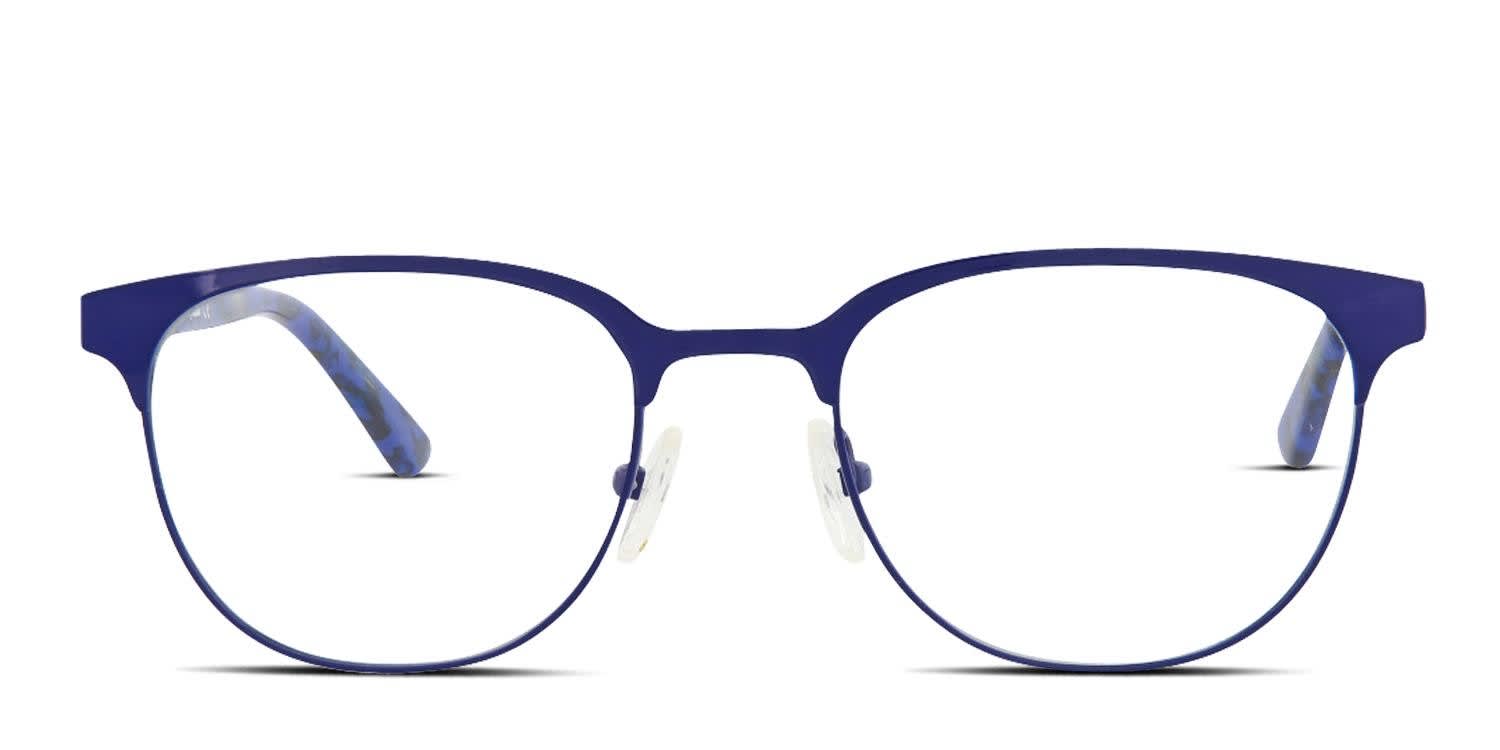 Alexander McQueen McQ MQ0119OP Blue glasses - Blue - Frontal View