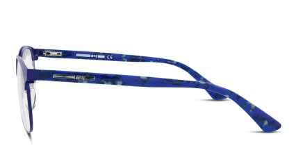 Alexander McQueen McQ MQ0119OP Blue glasses - Blue - Side View