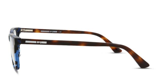 Alexander McQueen McQ MQ0120OP Blue, Tortoise Prescription  display picture 1