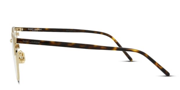 Saint Laurent SL 223 Gold Eyeglasses | Includes FREE Rx Lenses