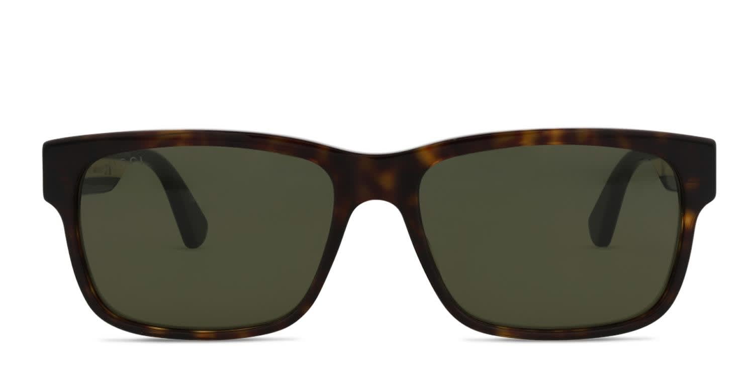 Gucci GG0340S Tortoise glasses - Tortoise - Frontal View