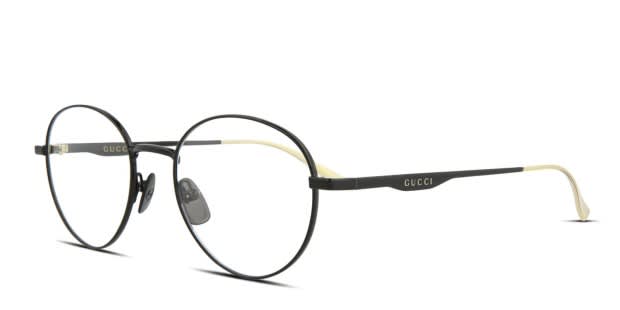 メガネ Gucci Eyeglasses Frame GG0337O 001 Round l Unisex GUCCI 0337 Metal Gold 001 Round Retro Unisex Eyeglasses 51mm