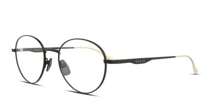 Gucci GG0337O Black glasses - Black - Angle View