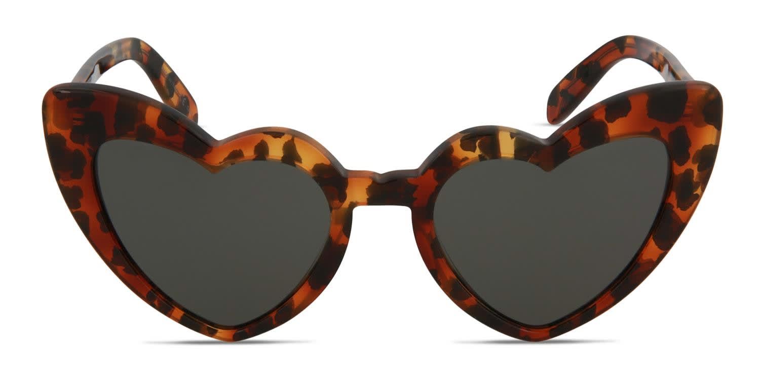 Saint Laurent SL 181 Loulou Tortoise, Brown glasses - Tortoise / Brown - Frontal View