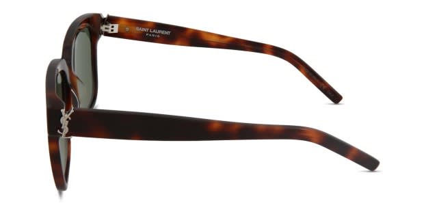 【美品】SAINT LAURENT SL M40/F black brown SL M40/F Sunglasses - Saint Laurent Authorized Retailer