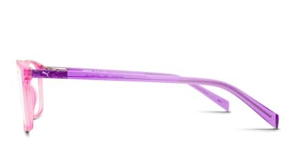Puma PJ0031O Kids Pink glasses - Pink - Side View