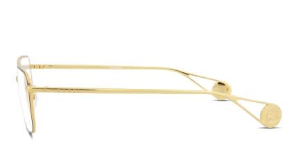 Gucci GG0439O Tortoise, Gold glasses - Tortoise / Gold - Side View