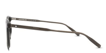 Mont Blanc MB0006S Gray glasses - Gray - Side View