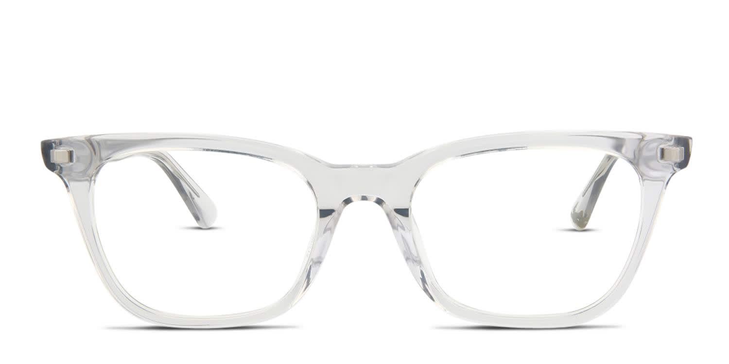 Alexander McQueen McQ MQ0194O Gray, Clear glasses - Gray / Clear - Frontal View