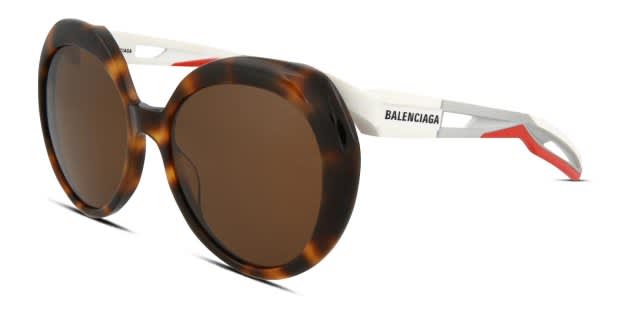 Balenciaga BB0024S Tortoise Prescription Sunglasses - 50  display picture 1