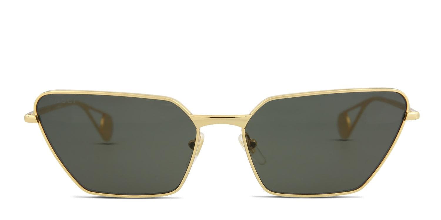 Gucci GG0538S Gold Prescription Sunglasses