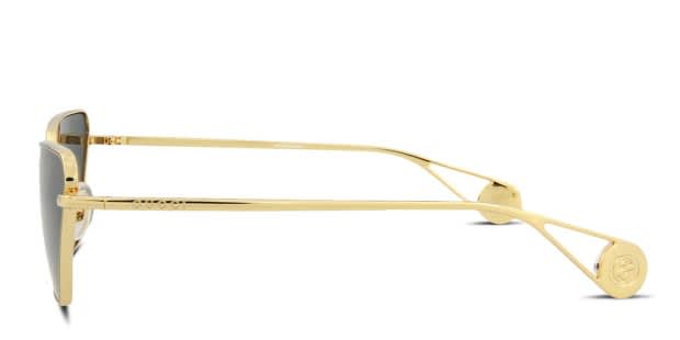 Gucci GG0538S Gold Prescription Sunglasses