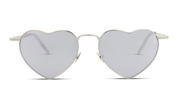 ハート［SAINT LAURENT PARIS】 Saint Laurent SL301 Loulou Silver Prescription Sunglasses