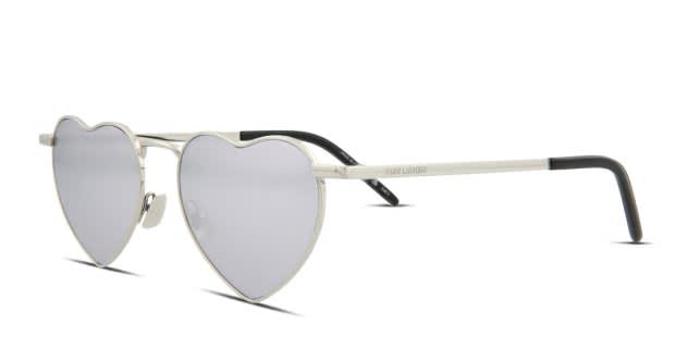Saint Laurent SL301 Loulou Silver Prescription Sunglasses display picture 1